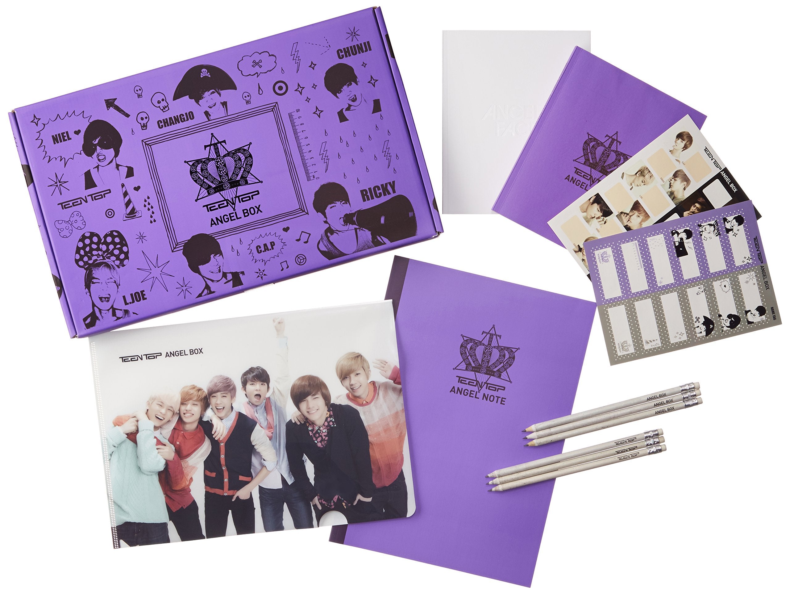 Teen Top Angel Box (写真集 + DVD) (限定版) (韓国盤) Movies