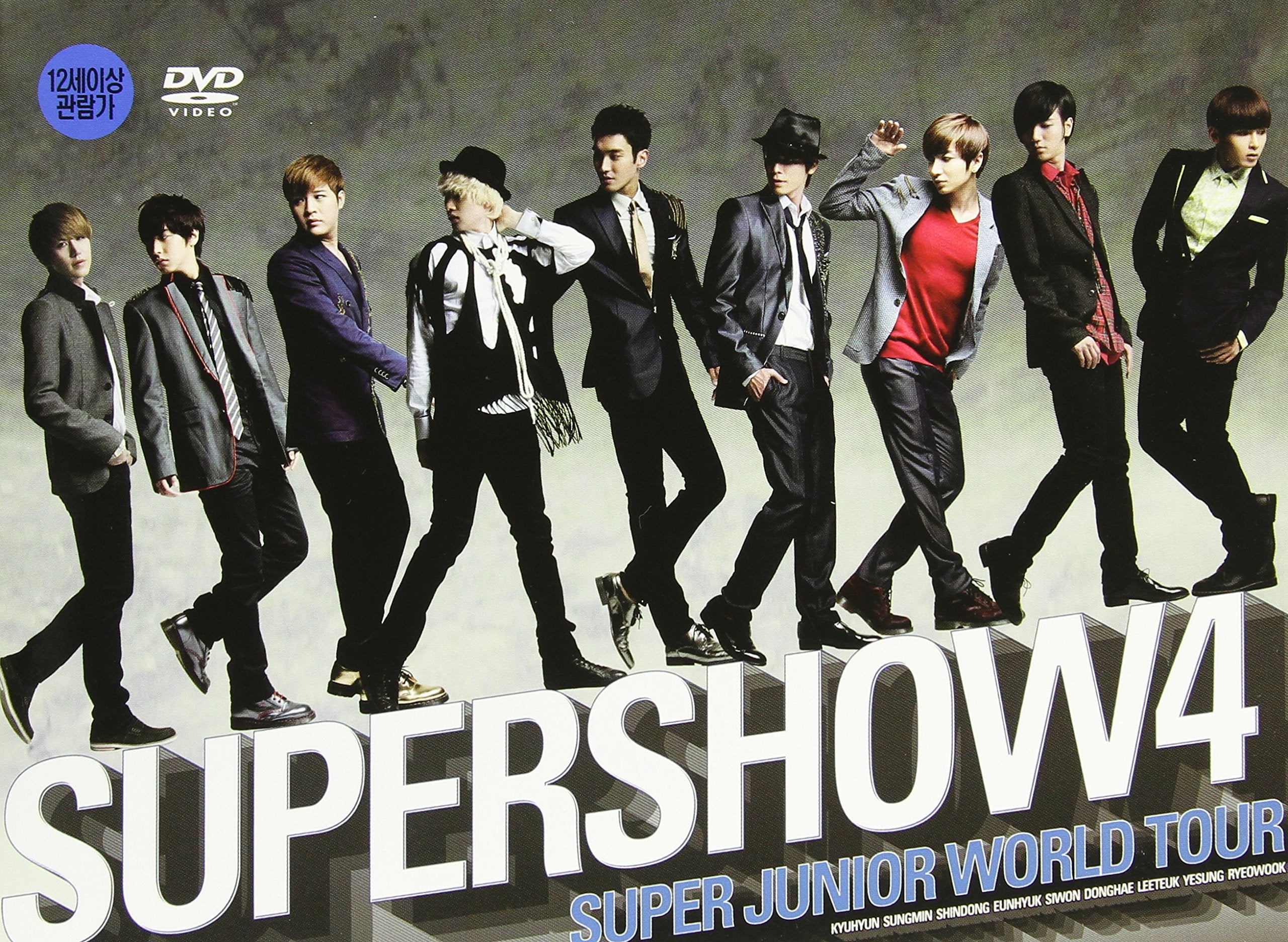 Super Junior - World Tour 'Super Show 4' (2DVD + Photobook + Poster) (Korea Version) Music
