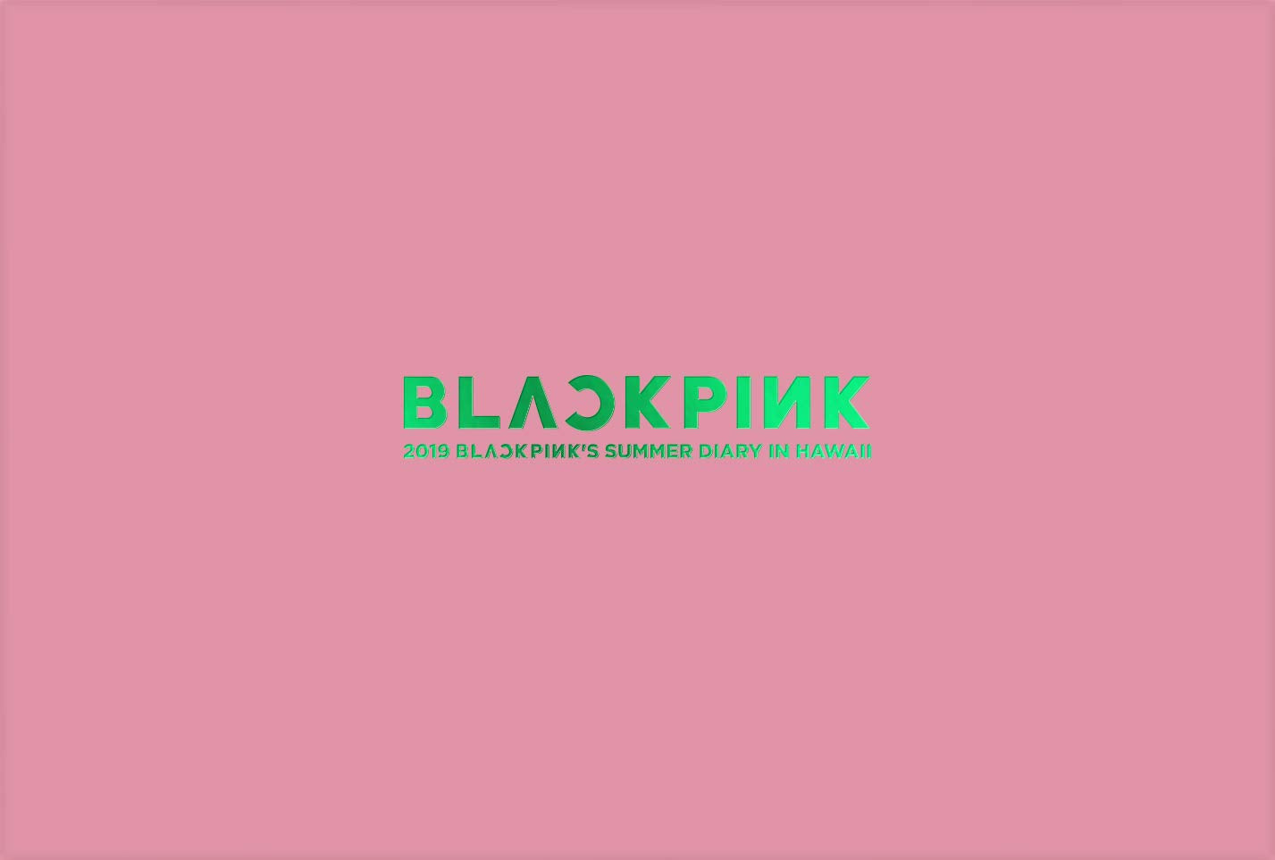 Blackpink 2019 Blackpink's Summer Diary In Hawaii (Incl. One Random Acrylic Photocard) Films