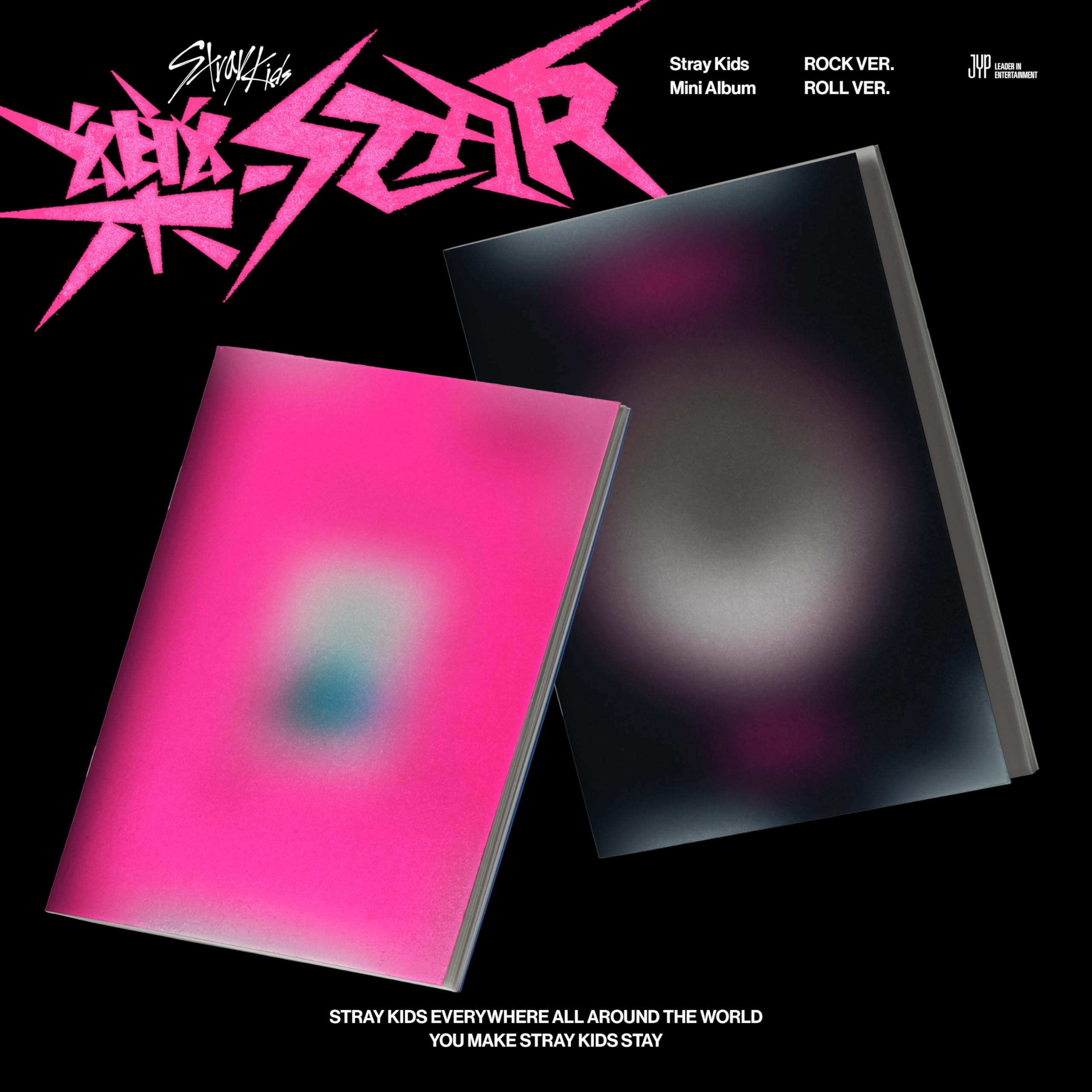 Stray Kids mini album '樂-STAR (ROCK VER., ROLL VER.)'(韓国盤） Music