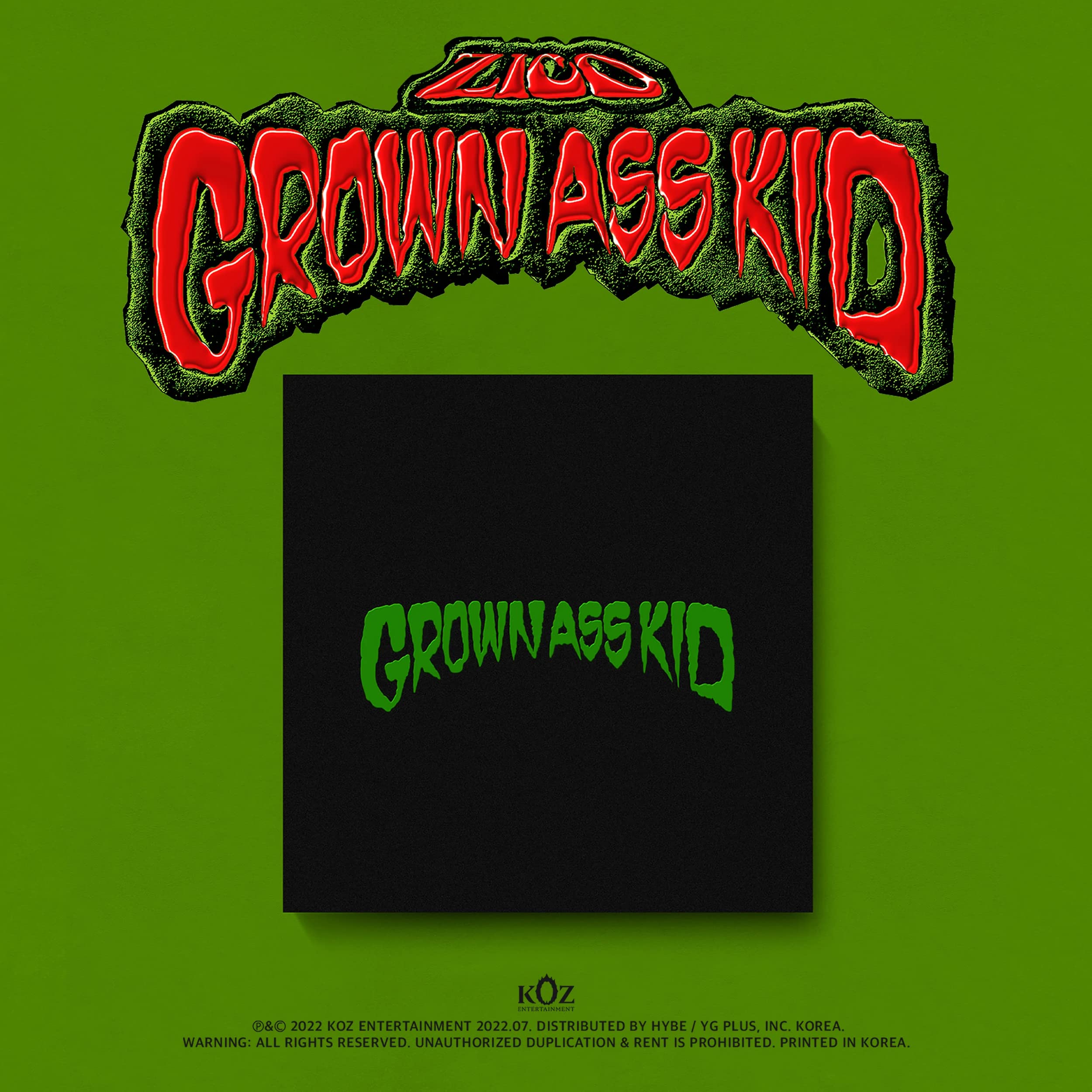 Grown Ass Kid-Inkl.Photobook cd