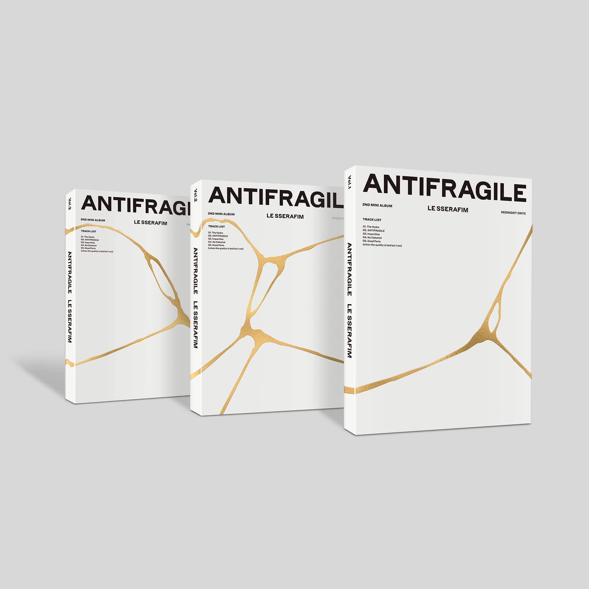 Antifragile - Random Cover - incl. 112pg Booklet, Photo Card, Postcard, Sticker, 3 Antifragile Stickers + Poster Music