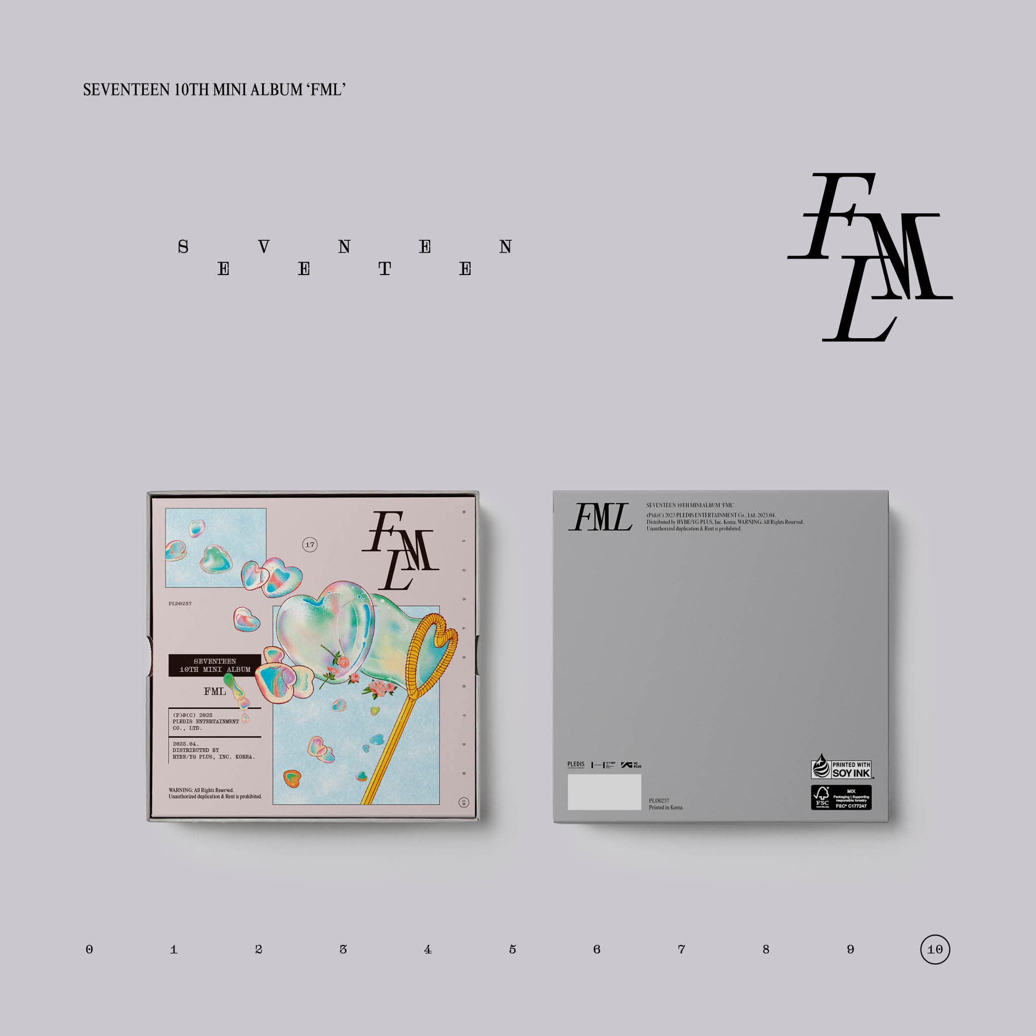 FML - Carat Version - incl. Booklet, Lyric Book + 4 Photocards Music