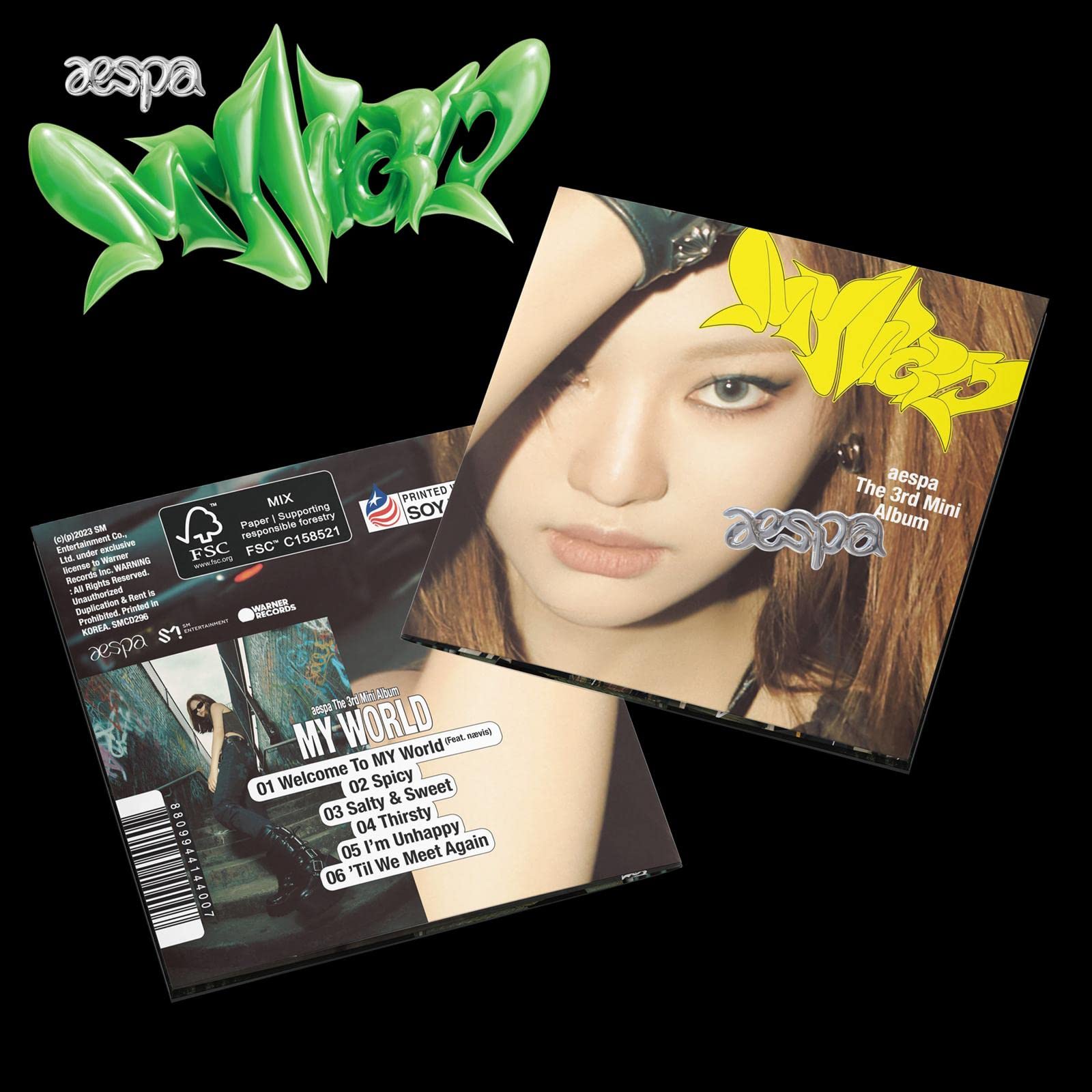 My World-the 3rd Mini Album(Poster Version) Pop
