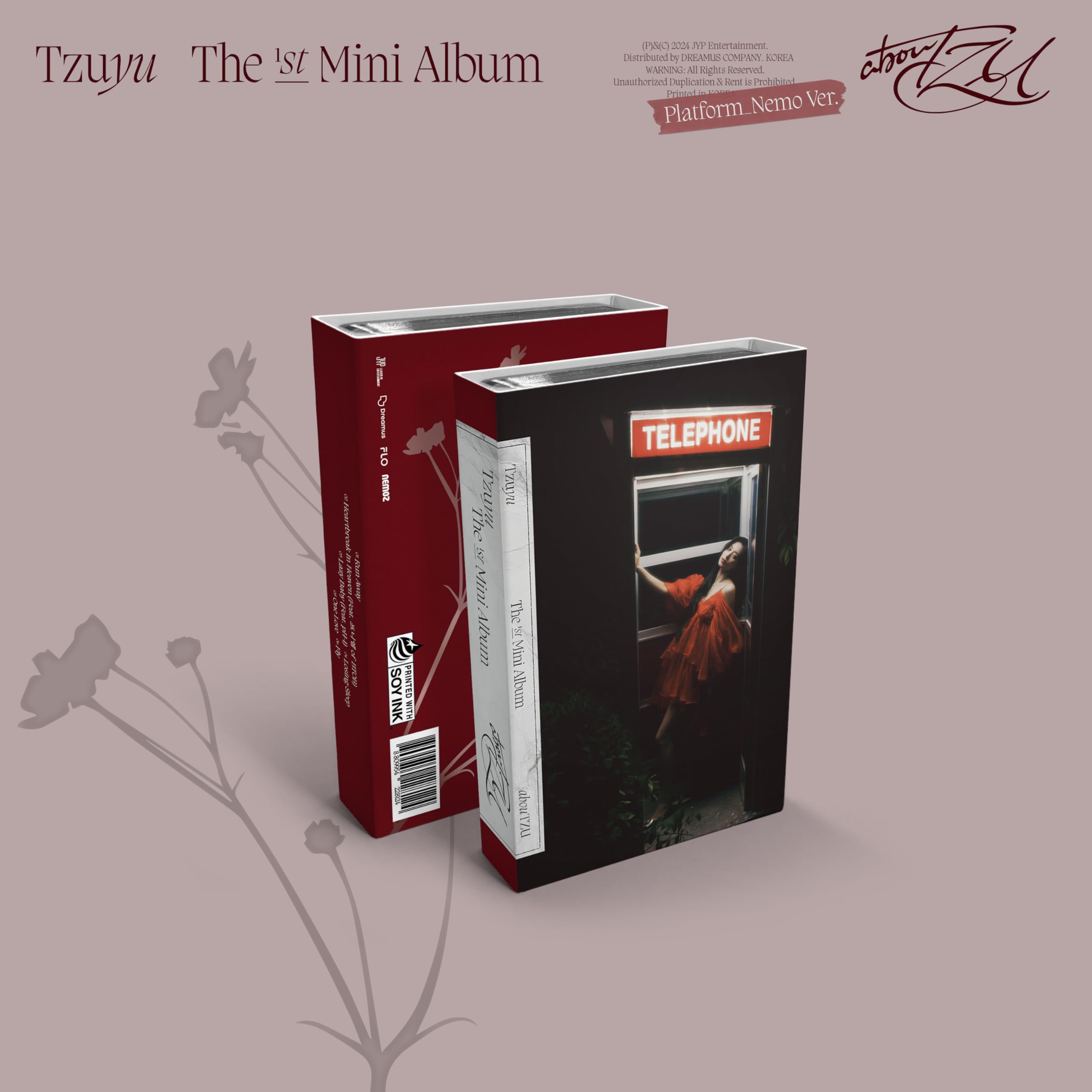 TZUYU The 1st MINI （韓国盤）※デジタルアルバムでありCDは同梱されてません（アプリ必要） Music