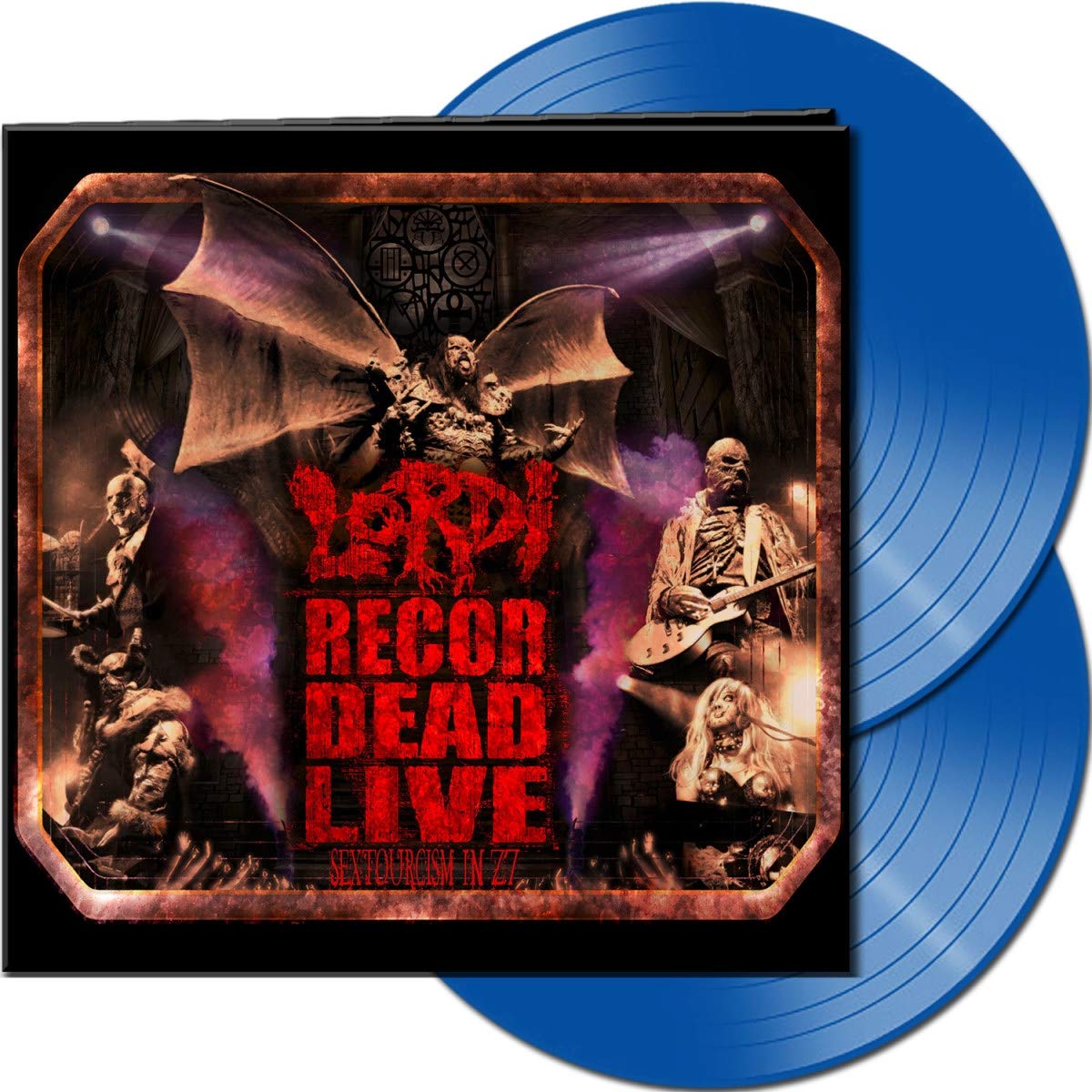 Recordead Live-Sextourcism in Z7 (Gtf.Blue 2lp) Metal & Hardrock