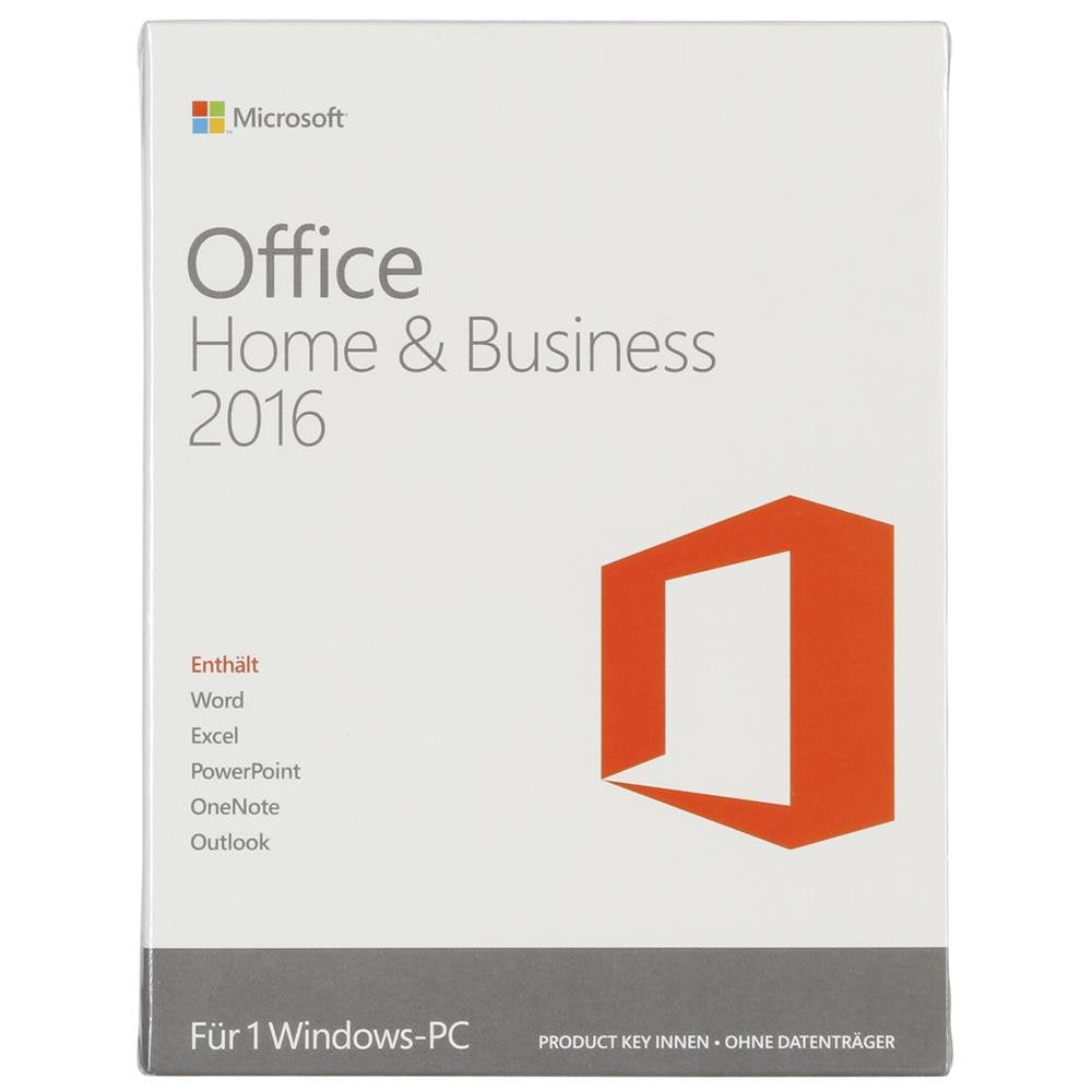Microsoft Office Home and Business 2016 (Product Key Card ohne Datenträger) Other software