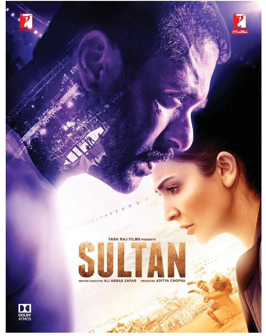 SULTAN "2 Disc Pack" BLU-RAY - (Hindi mit Englischem Untertitel) - Yash Raj Film's Original Bollywood Film - Salman Khan, Anushka Sharma - 2016 Movies
