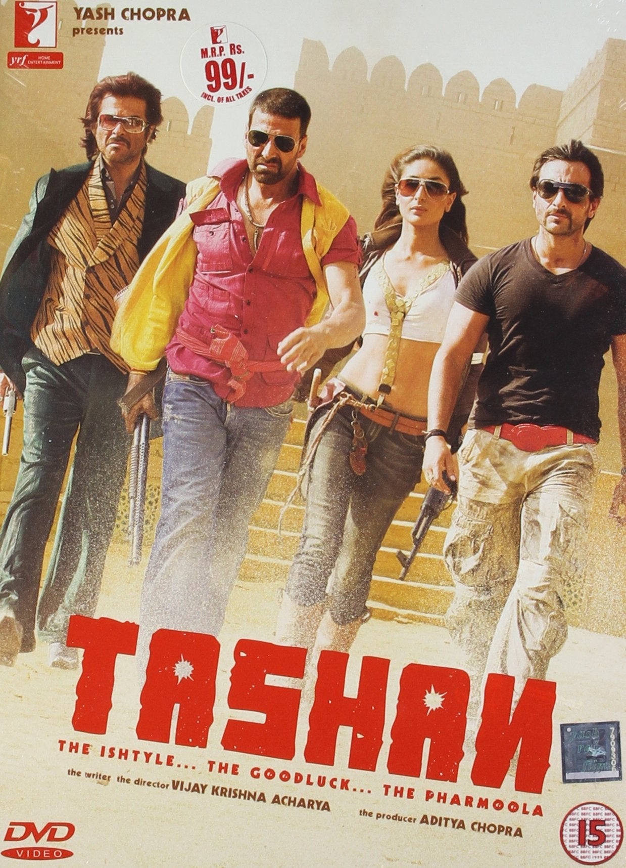 Tashan (2008) (Comedy Hindi Film / Bollywood Movie / Indian Cinema DVD) Movies