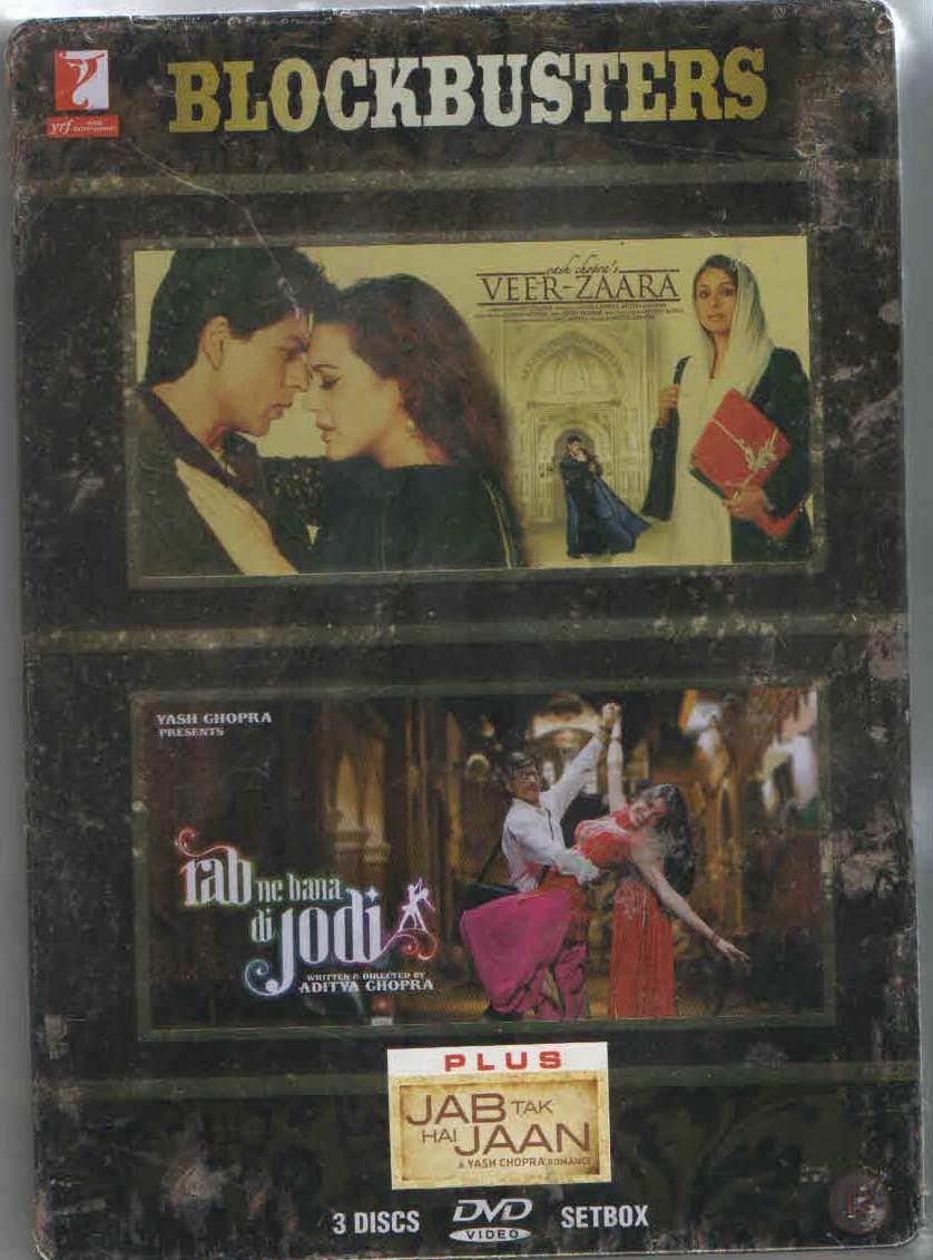 Block Busters Veer Zaara/Rab Ne Bana Di Jodi/Jab Tak Hai Jaan Films