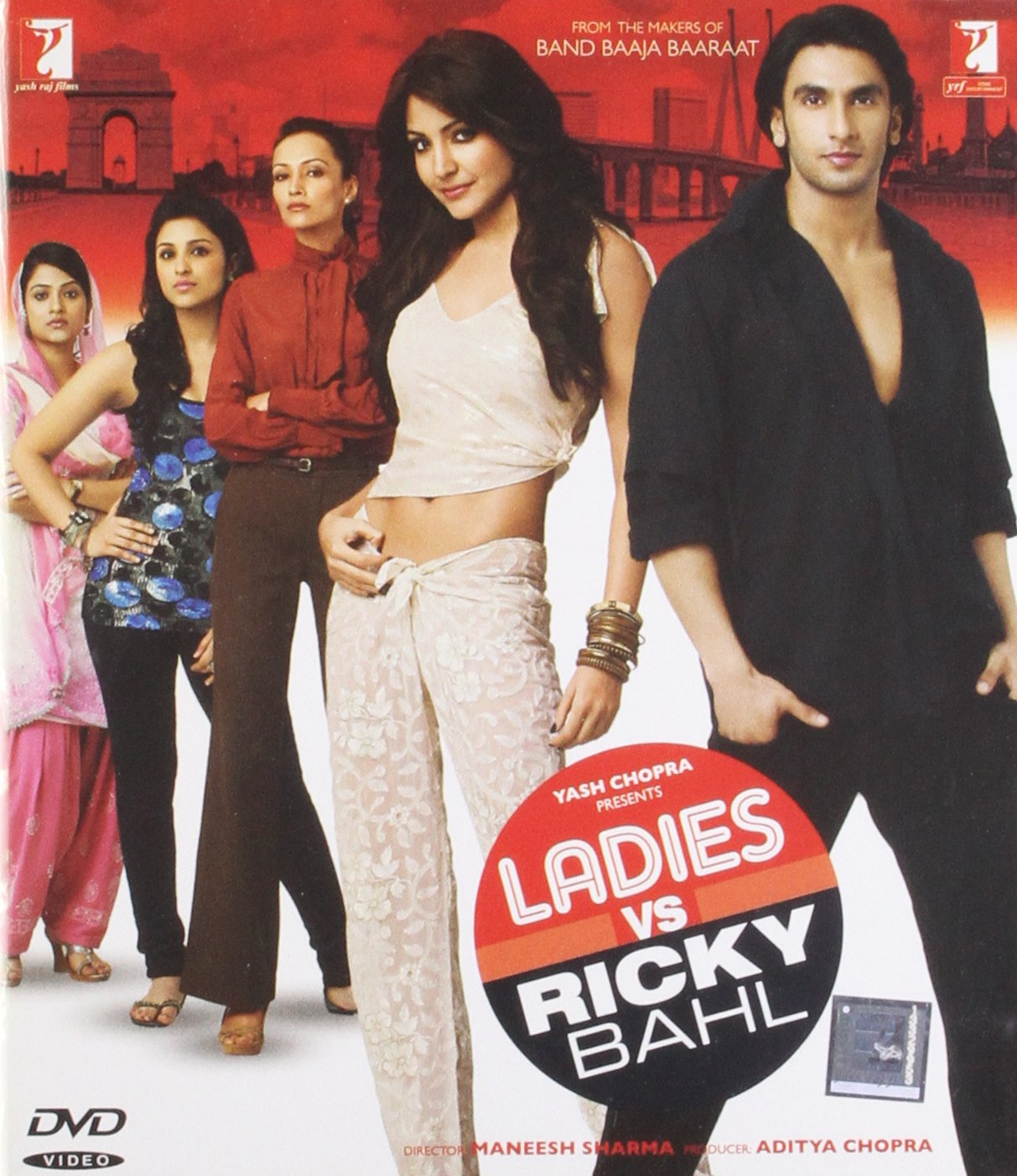 Ladies vs Ricky Bahl. Bollywood Film mit Anushka Sharma und Ranveer Singh. Sprache: Hindi, Untertitel: Englisch. Movies