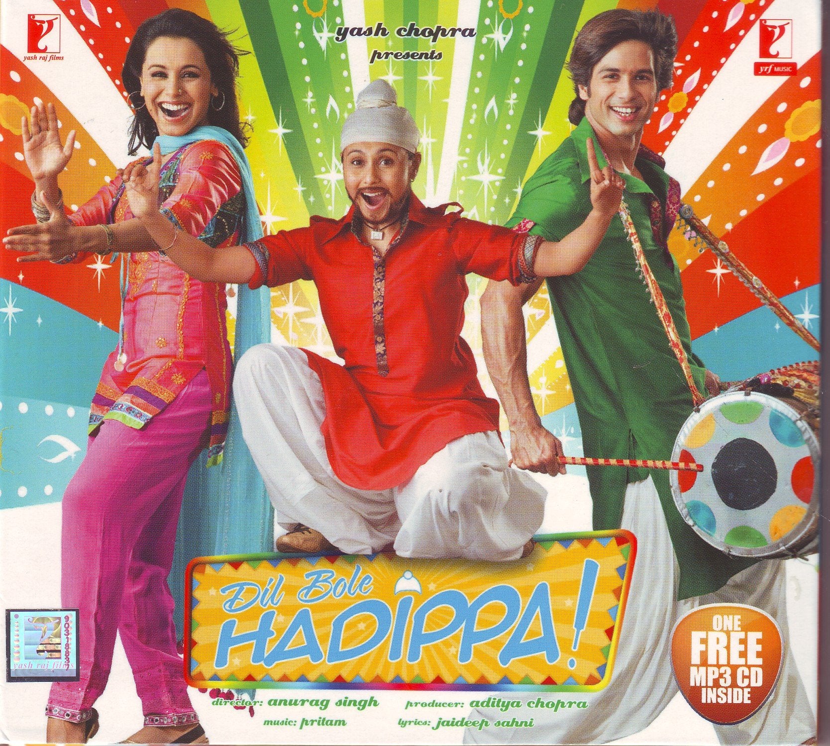 Pritam;Mika Singh;Sunidhi Chauhan;Sonu N - Dil Bole Hadippa ! (Cd)(Bollywood Movie Music