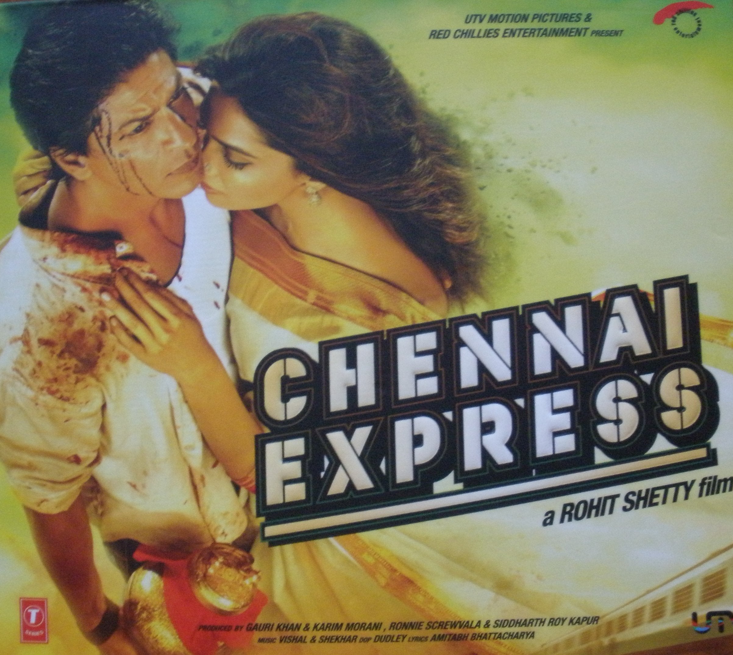 Chennai Express. Originaler Soundtrack zum Bollywood Film mit Shahrukh Khan. Music