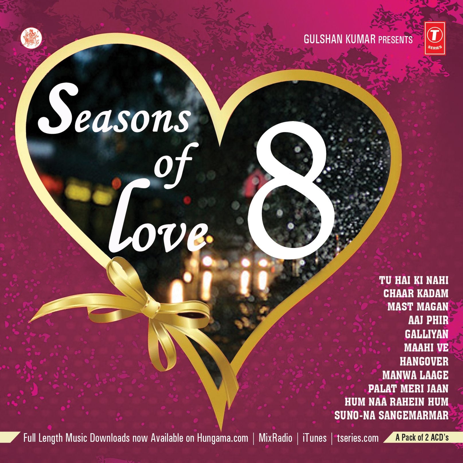 Seasons Of Love 8 (2015)(2-CD Set / Latest Bollywood Love Songs / New Hindi Film Songs) Pop
