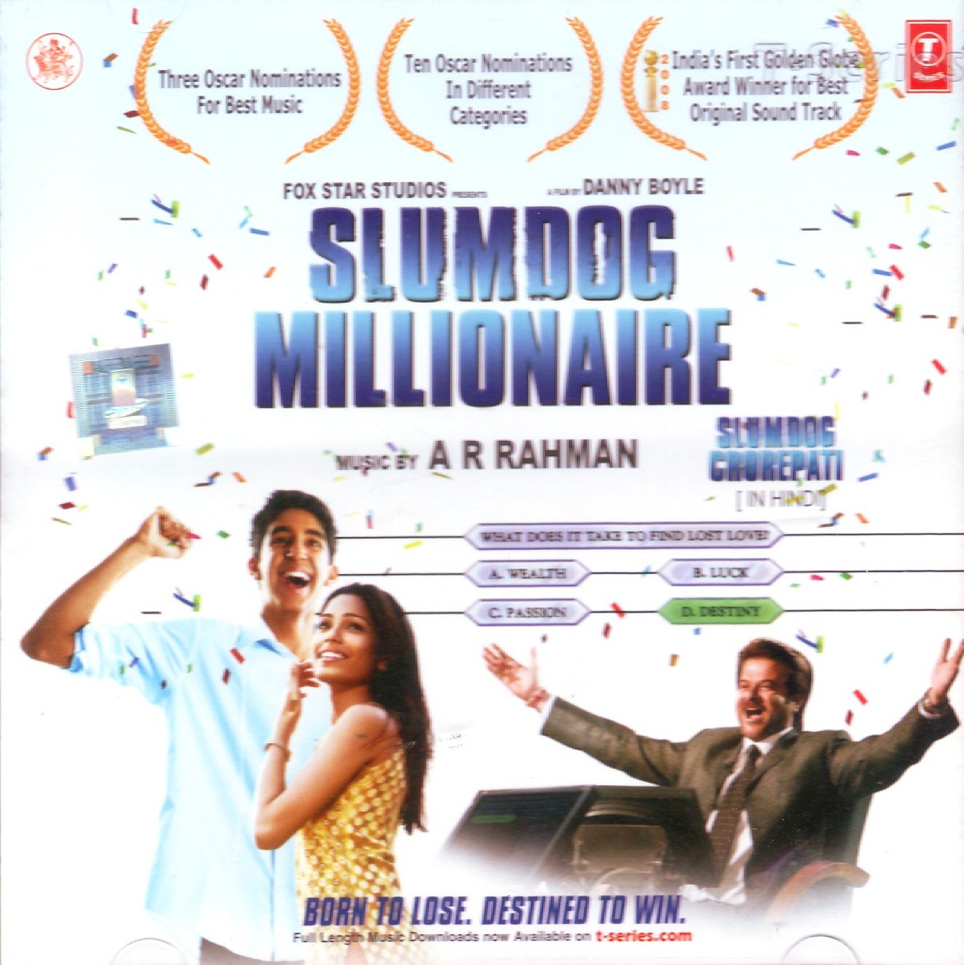 Slumdog Millionaire (Crorepati) (Hindi) (CD) Soundtracks & Musicals