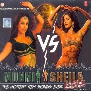 Munni Vs. Sheila: The Hottest Songs Ever Bollywood 2 CD Set Music