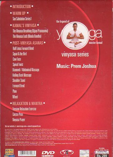The Legend of Yoga -Master Kamal -Vinyasa Series dvd
