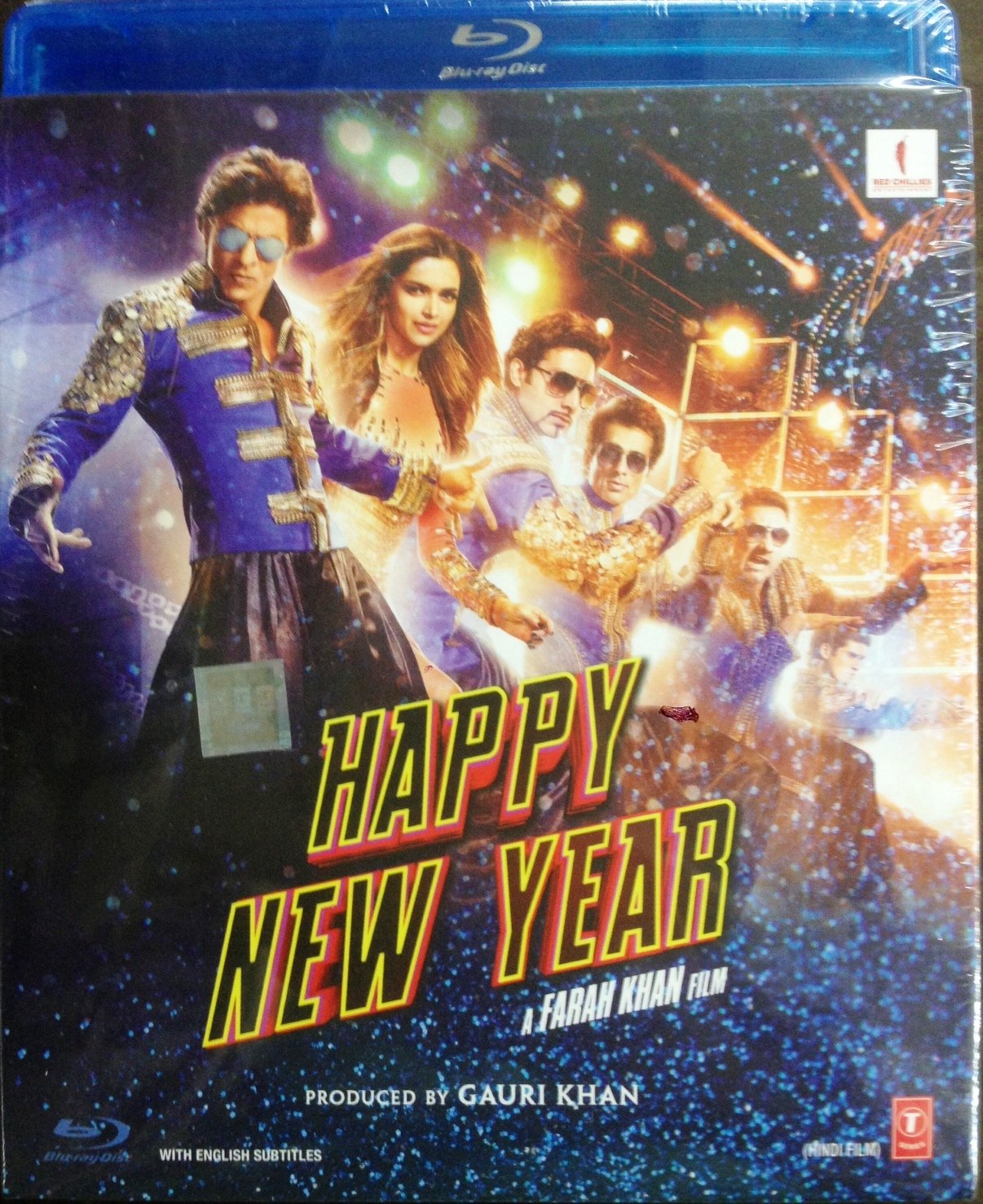 HAPPY NEW YEAR BLU RAY Boxed and Sealed (ENGLISH SUBTITLES) Films