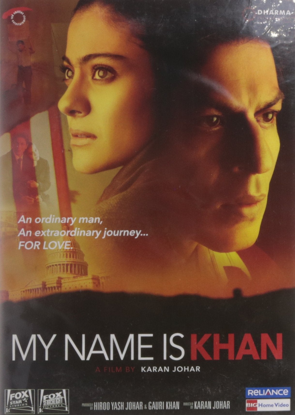 My Name is Khan - DVD - All Regions - PAL - Shahrukh Khan - Kajol Films