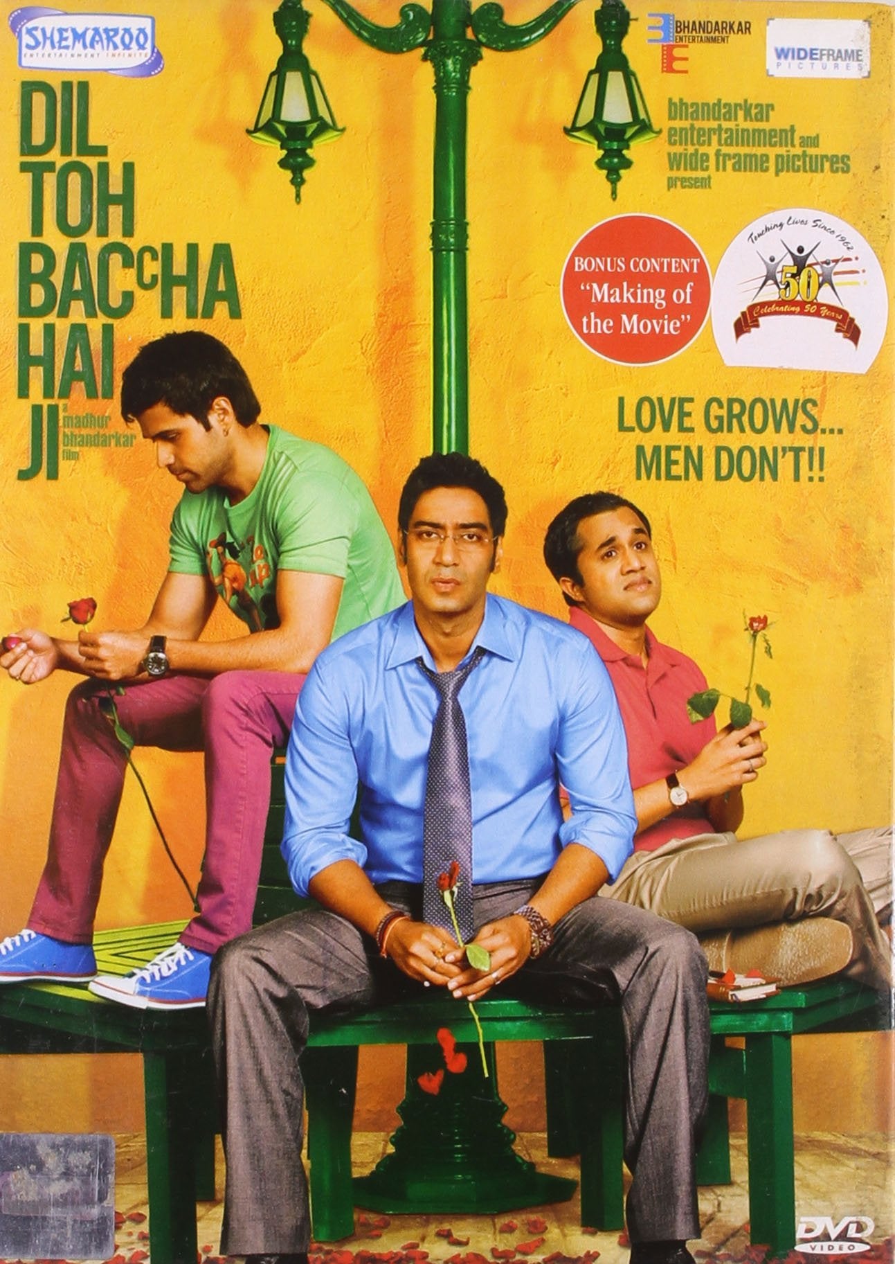 Dil Toh Bachna Hai Ji. Bollywood Film mit Ajay Devgan und Emraan Hashmi. Sprache: Hindi, Untertitel: Englisch. Films