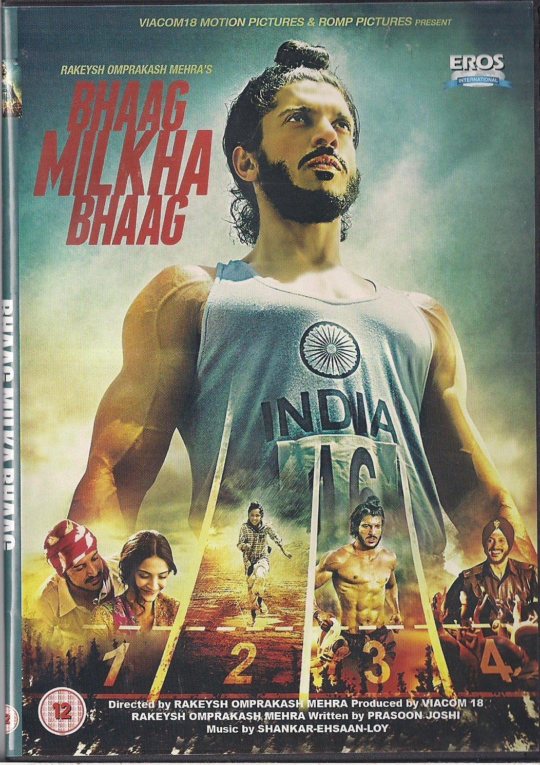 Bhaag Milkha Bhaag. Bollywood Film mit Farhan Akhtar und Sonam Kapoor. Sprache: Hindi, Untertitel: Englisch. Weder deutsche Synchronisation noch Untertiteln. Movies