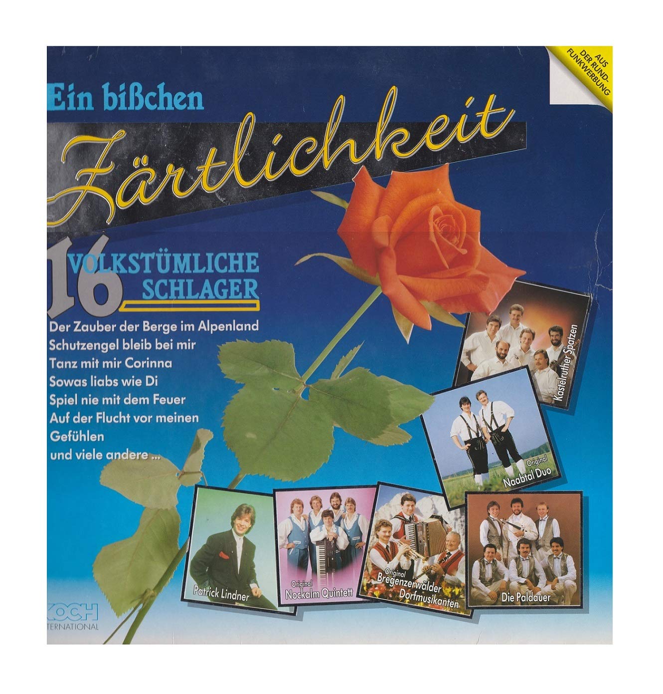Ein bißchen Zärtlichkeit - 16 volkstümliche Schlager Music