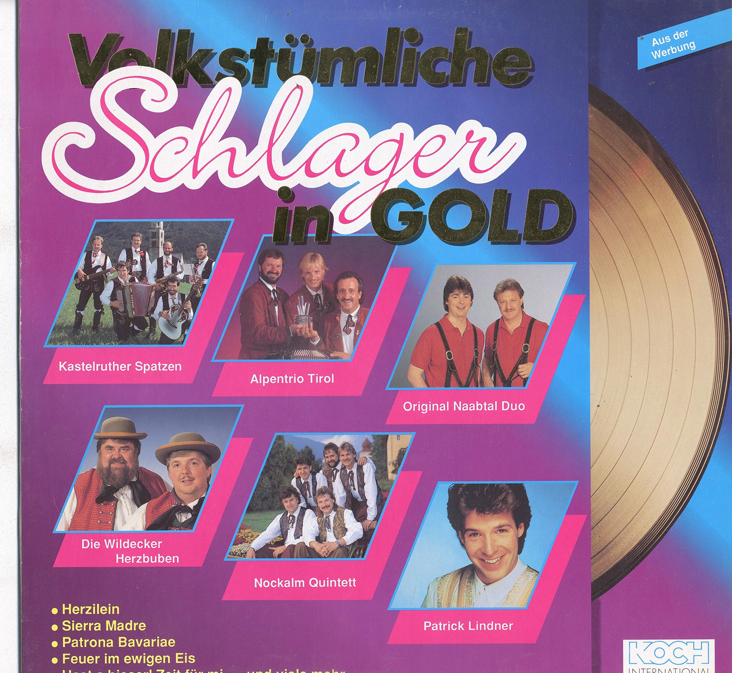 Kastelruther Spatzen, Wildecker Herzbuben, Patrick Lindner, Andy Borg... / Vinyl record Music