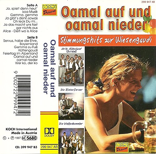 Auf und Oamal Nieder cd