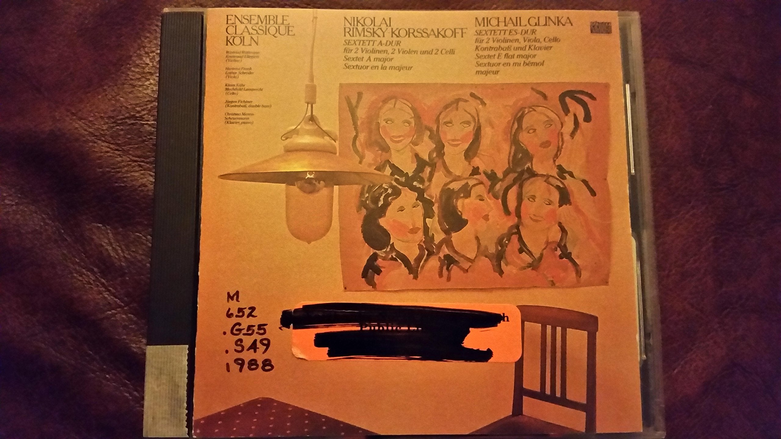 GLINKA: SEXTETT ES-DUR, RIMSKY-KORSSAKOFF: SEXTETT A-DUR Music
