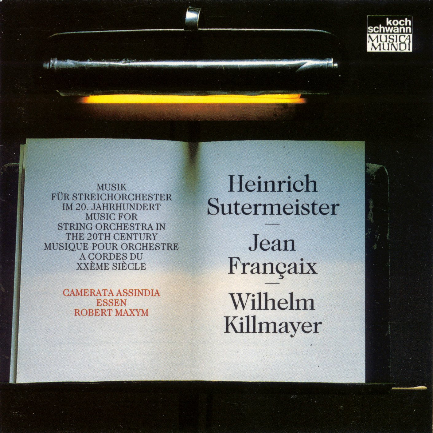 Sutermeister/Francaix/Killmayer - Camerata Assindia, Essen Music