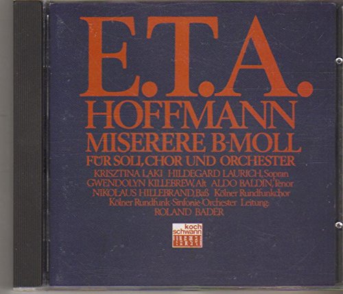 Product Image: Miserere B-Moll/Kantate