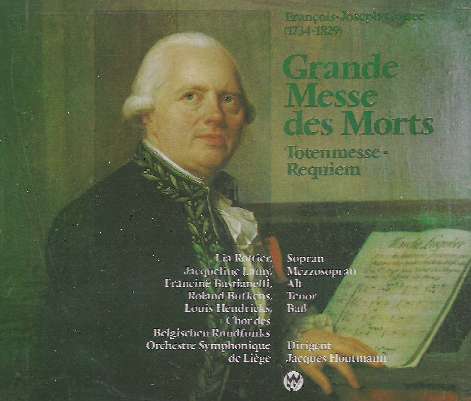 Grande Messe des Morts/ Requiem (Totenmesse) Music