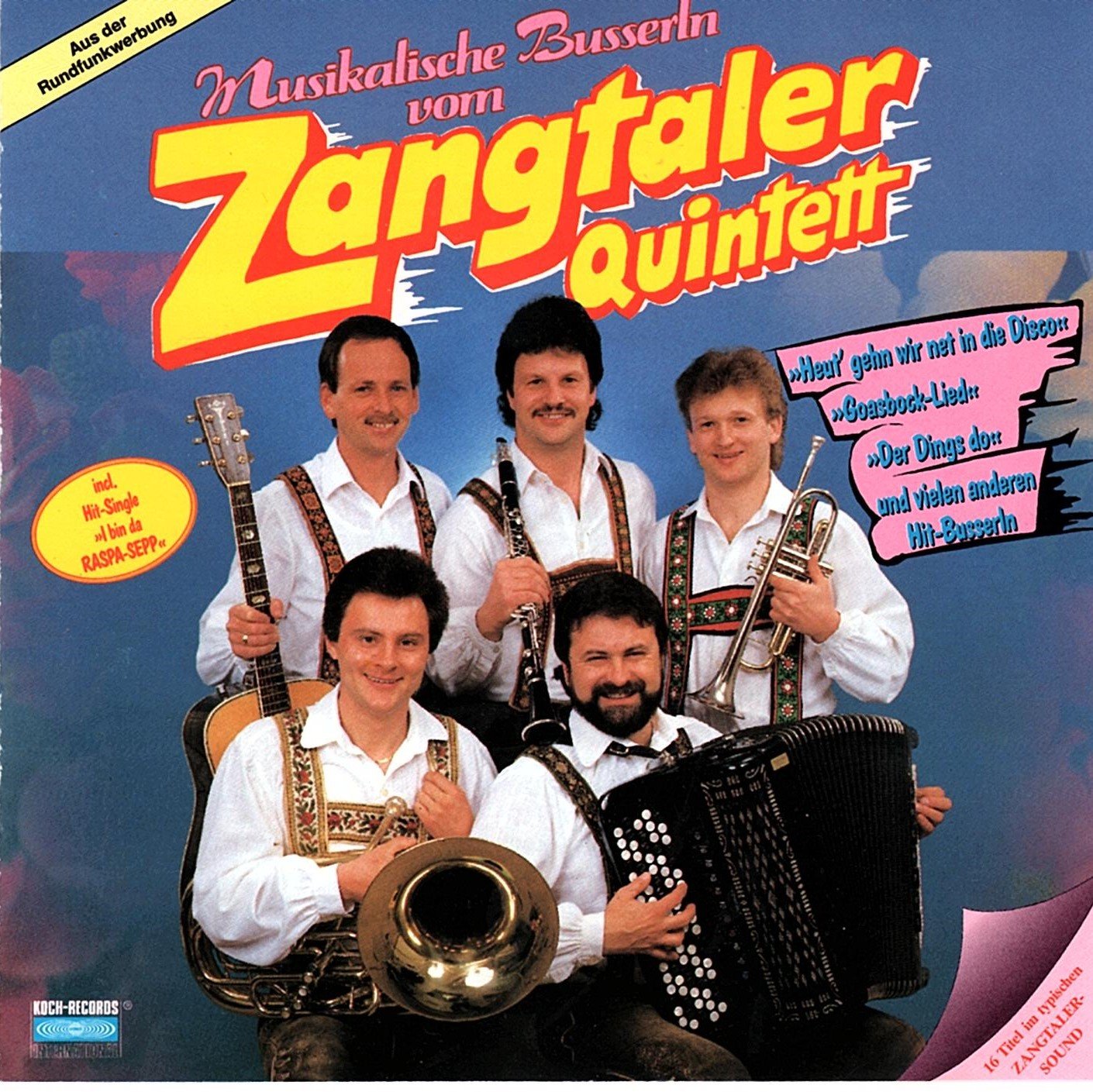 Musikalische Busserln vom Zangtaler Quintett Music