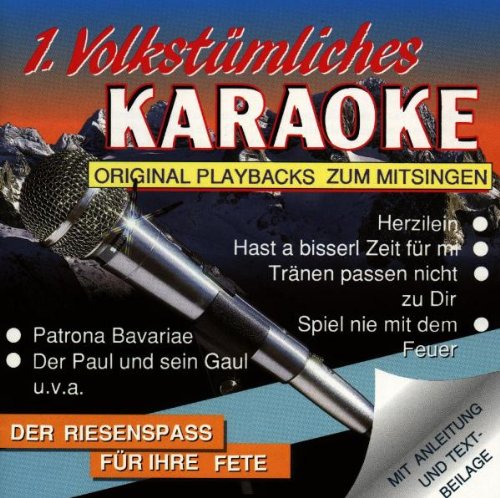 1.Volkstümliches Karaoke German Schlager & Volksmusik