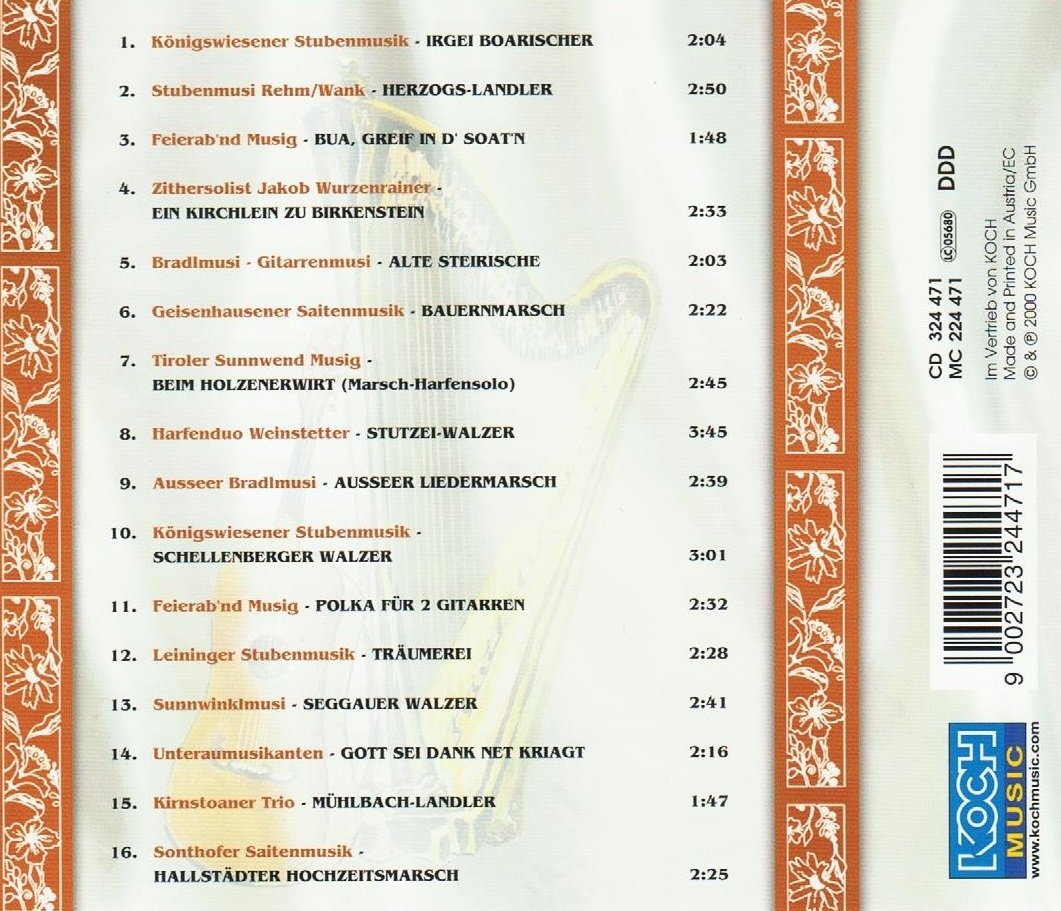 Saitenmusik,Folge 3 Other music genres