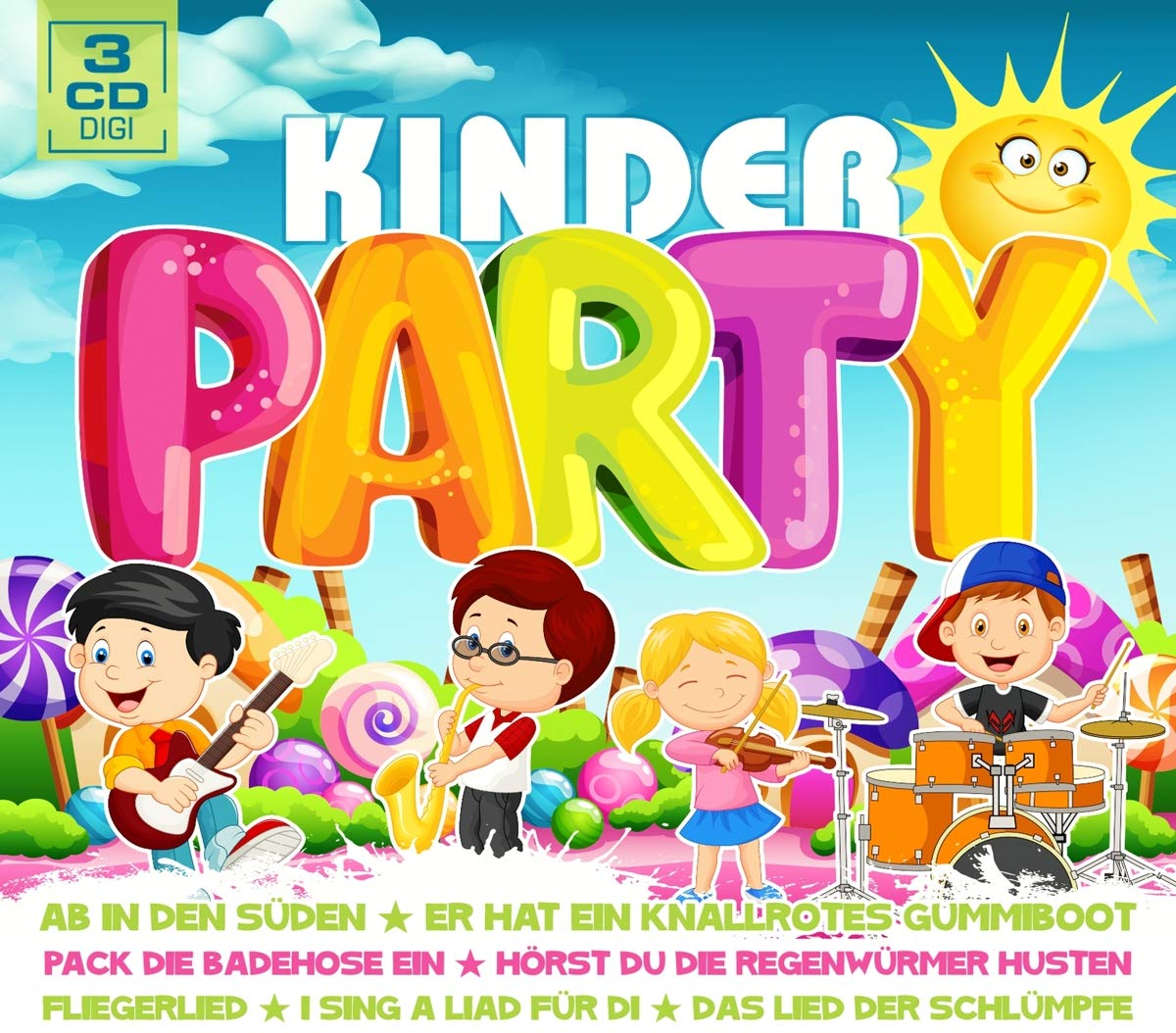 Kinderparty Children & Young People Audio Books
