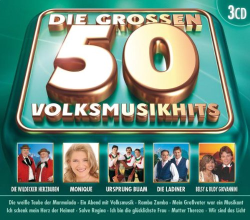 Die groáen 50 Volksmusikhits German Schlager & Volksmusik