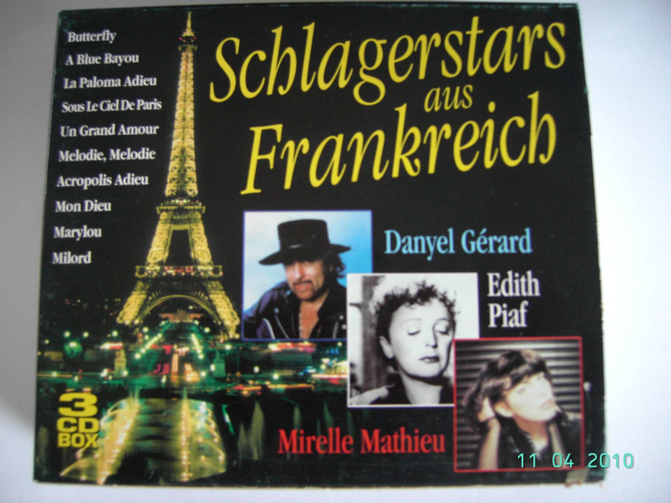 Schlagerstars aus Frankreich ( 3er Boxset) Books