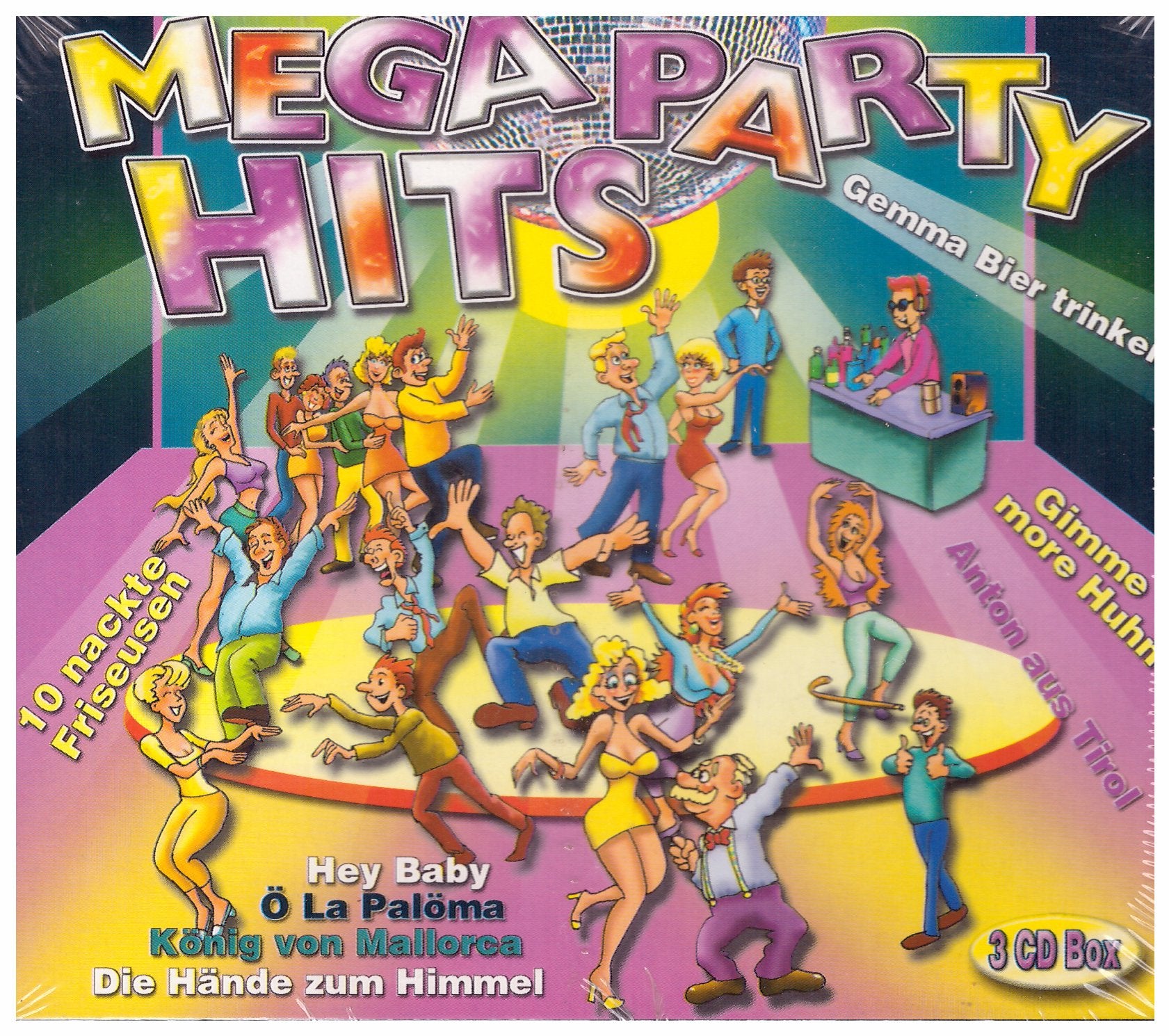 Mega Party Hits (3CD) Music