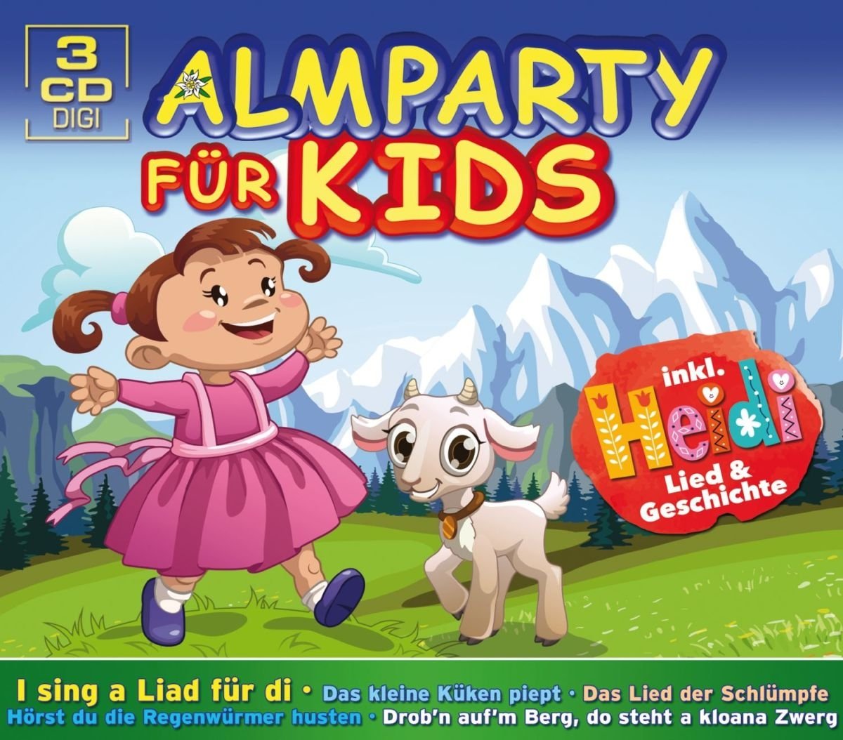 Almparty für Kids-Heidi cd