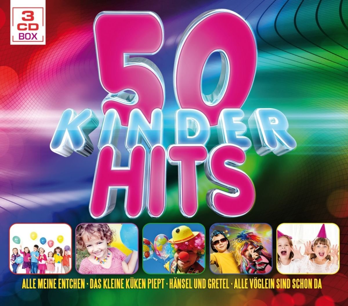 50 Kinder Hits Children & Young People Audio Books