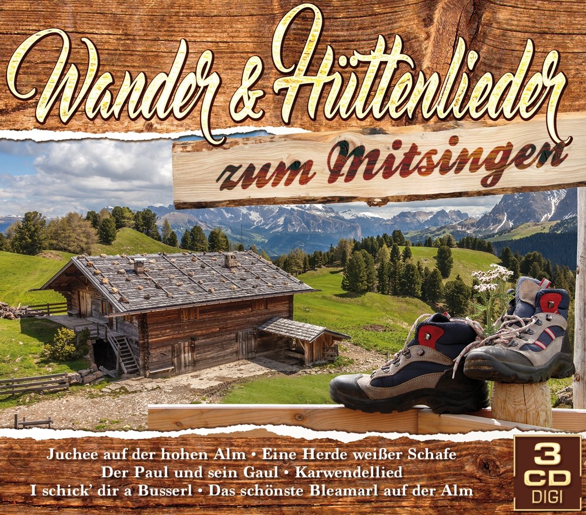 Wander-& Hüttenlieder zum Mit German Schlager & Volksmusik