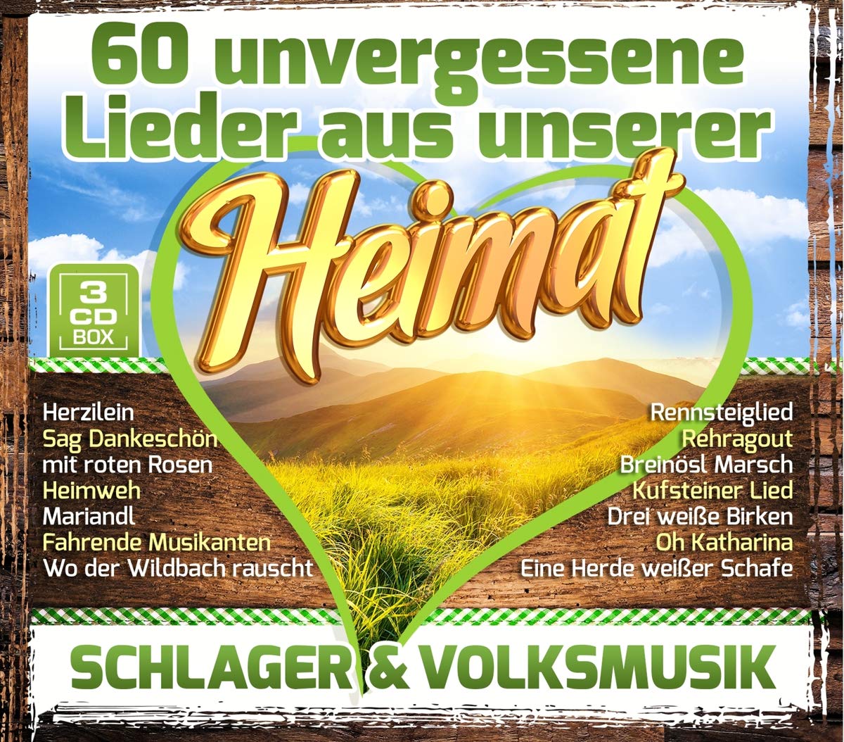 60 unvergessene Lieder aus unserer Heimat German Schlager & Volksmusik