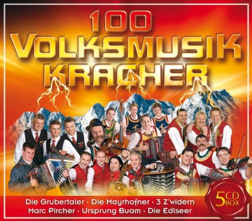 100 Volksmusikkracher (100 Partyhits auf 5 CDs) German Schlager & Volksmusik