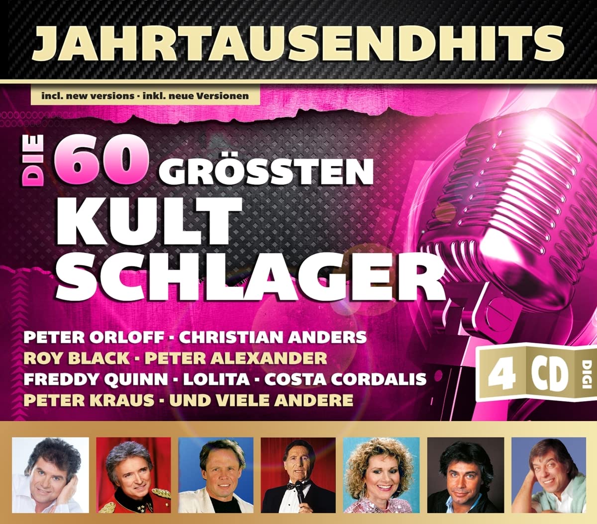 Die 60 gröáten Kultschlager German Schlager & Volksmusik