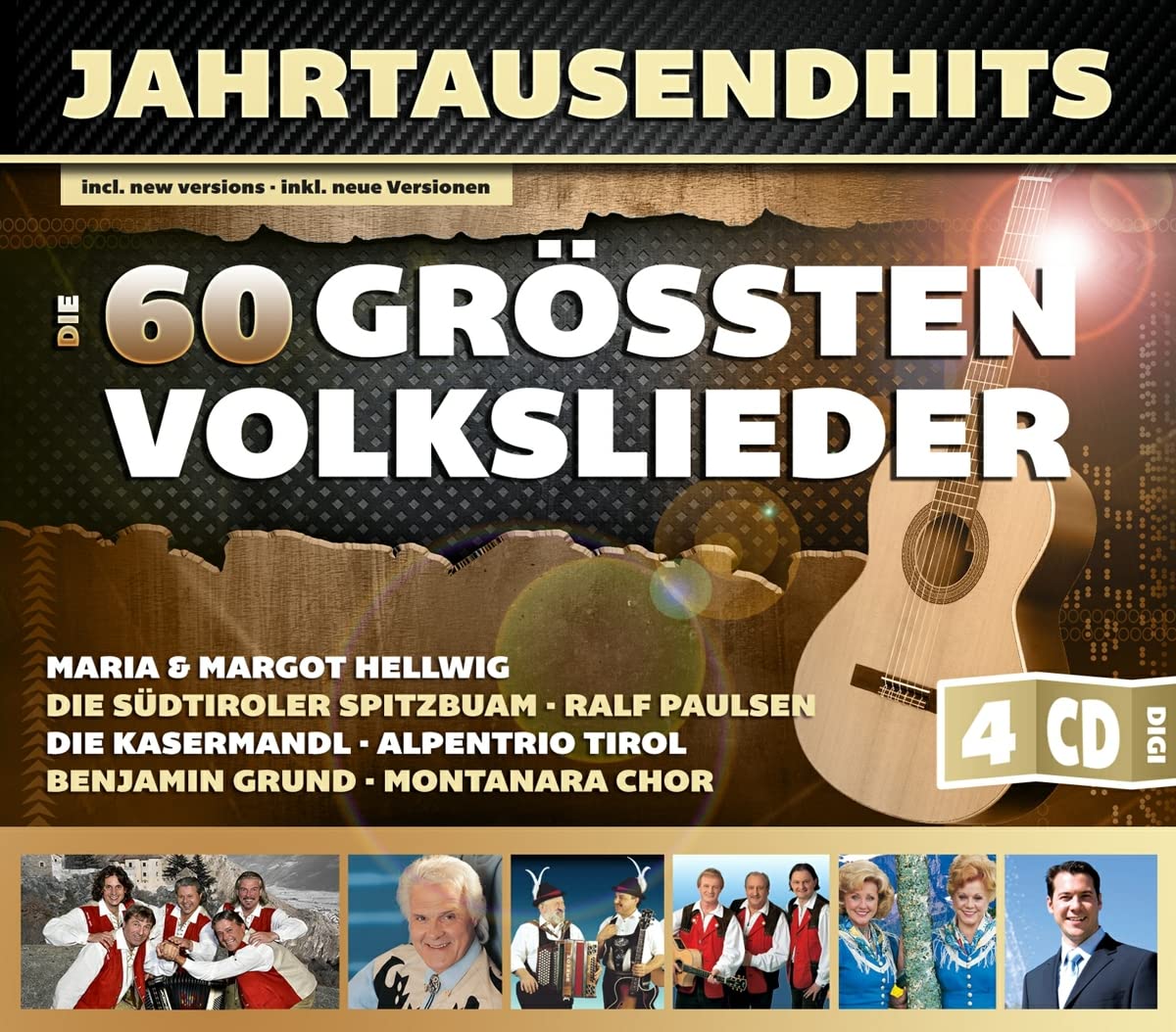 Jahrtausendhits-die 60 Größten Volkslieder German Schlager & Volksmusik