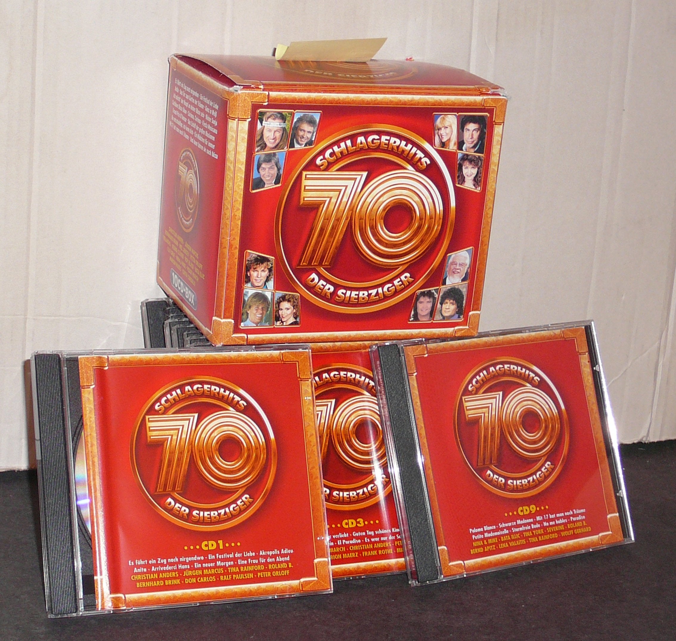 Schlagerhits der Siebziger (10CD-Box) Music