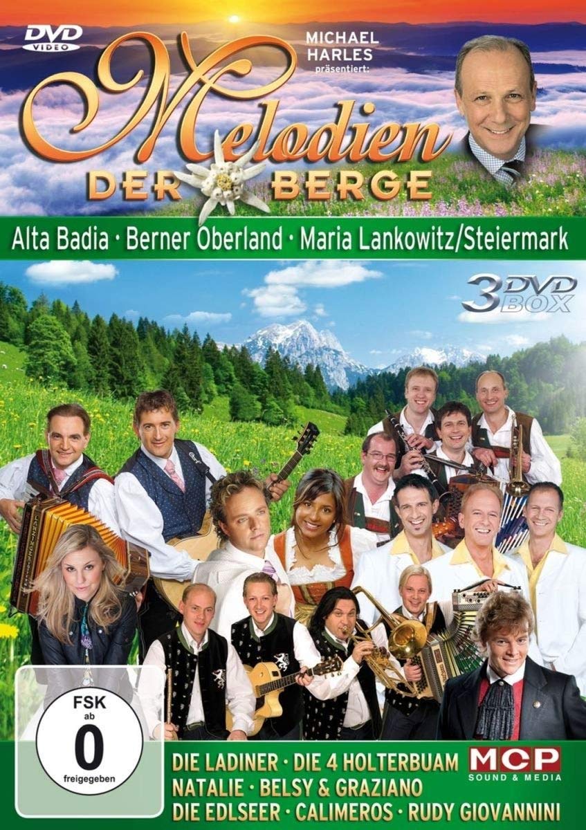 Melodien der Berge - Alta Badia, Berner Oberland, Steiermark - Maria Lankowitz - 3DVDs Films