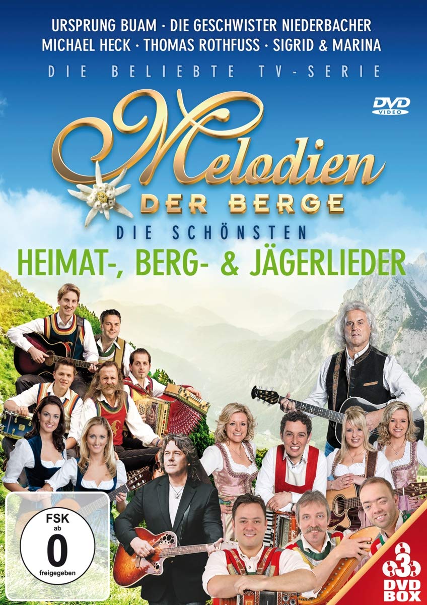 Die schönsten Heimat-,Berg-& Jägerlieder Box sets