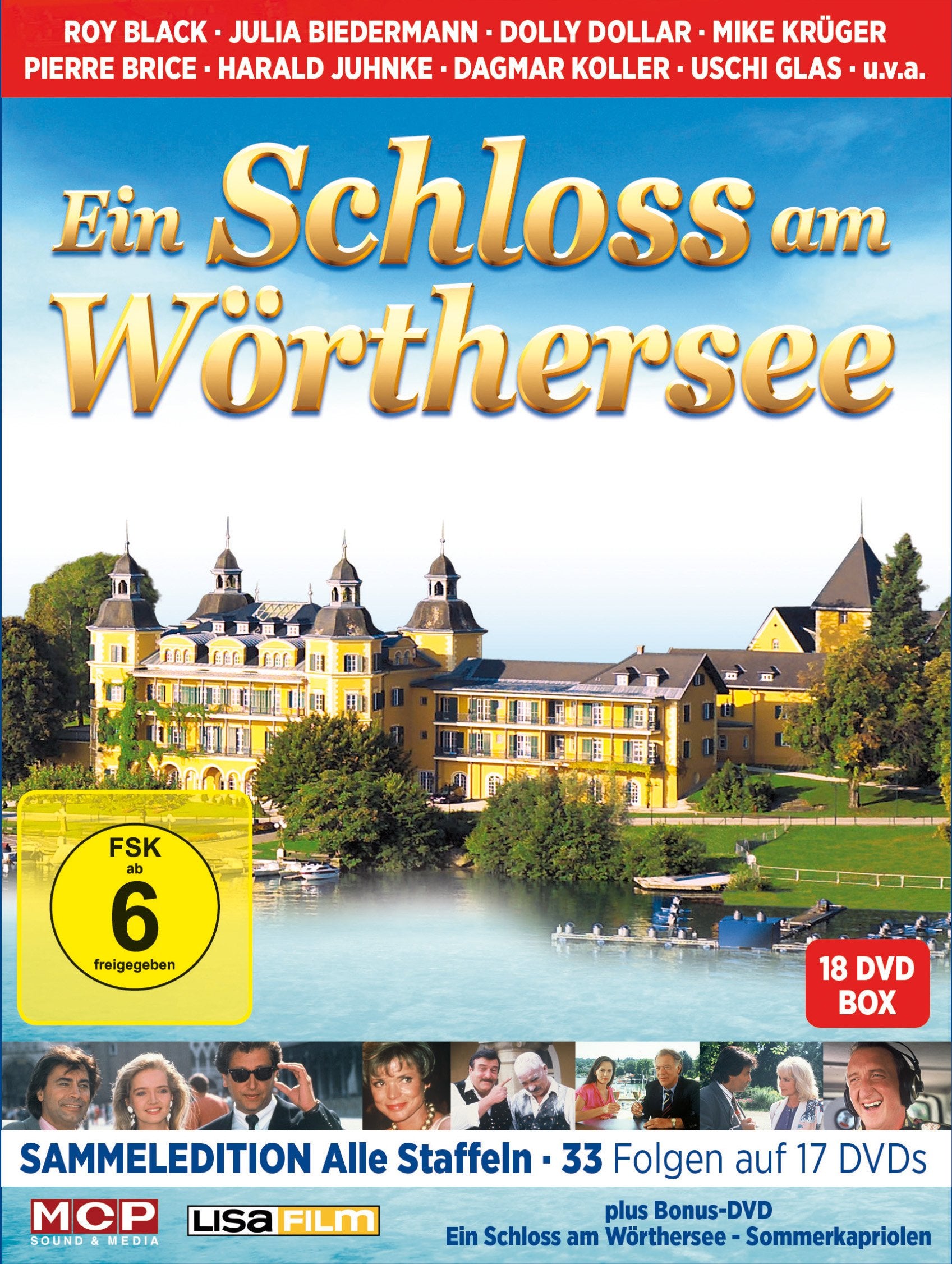 Ein Schloss am Wörthersee - Sammeledition (Alle drei Staffeln mit 33 Folgen auf 17 DVDs plus Bonus-DVD Sommerkapriolen) Box sets